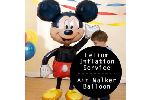 Airwalker Balloon Helium Inflation